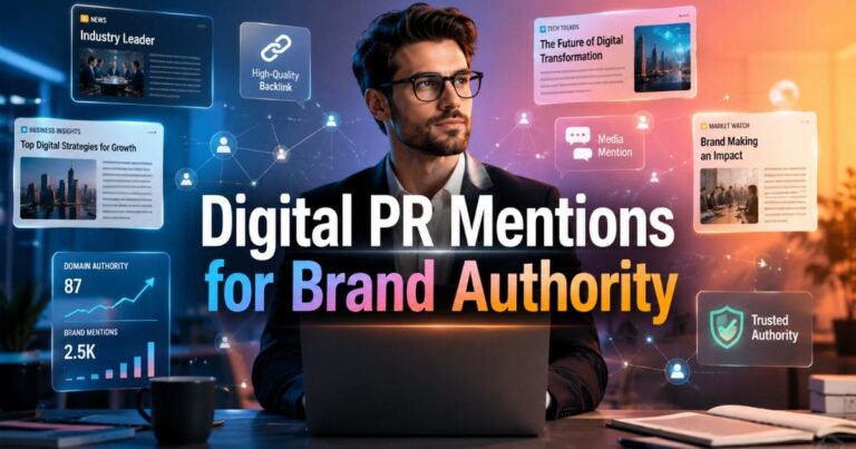 Digital PR Mentions for Brand Authority
