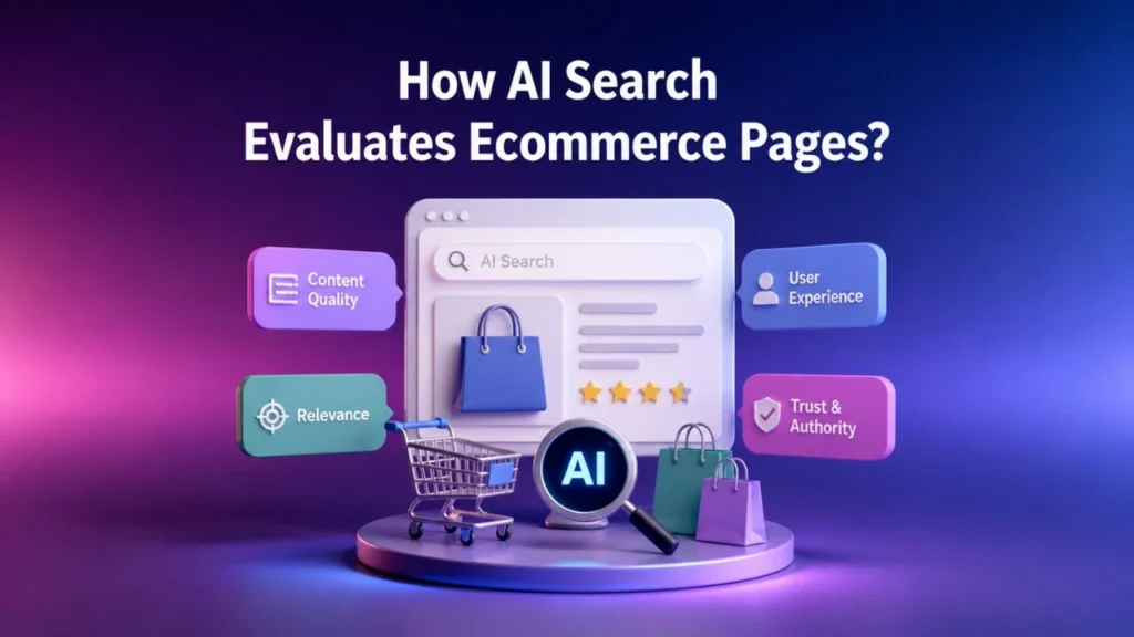How AI Search Evaluates Ecommerce Pages?