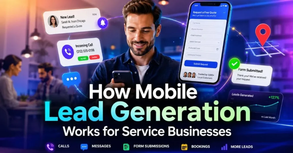 How Mobile Lead Generation Works for Service Businesses