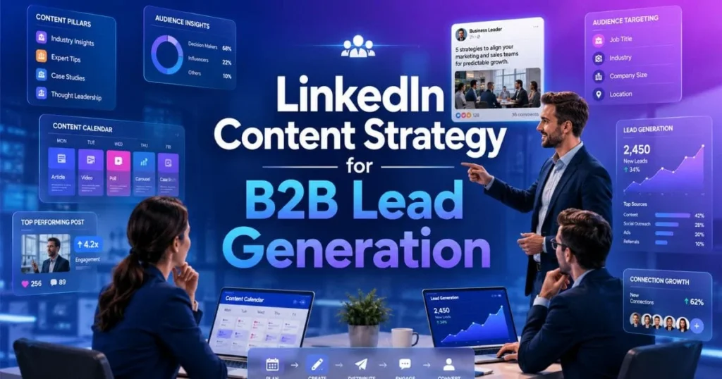 LinkedIn Content Strategy for B2B Lead Generation
