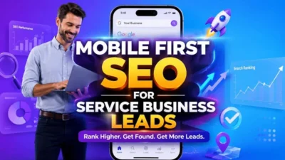 Mobile First SEO for Service Business Leads