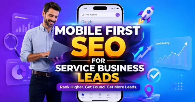 Mobile First SEO for Service Business Leads