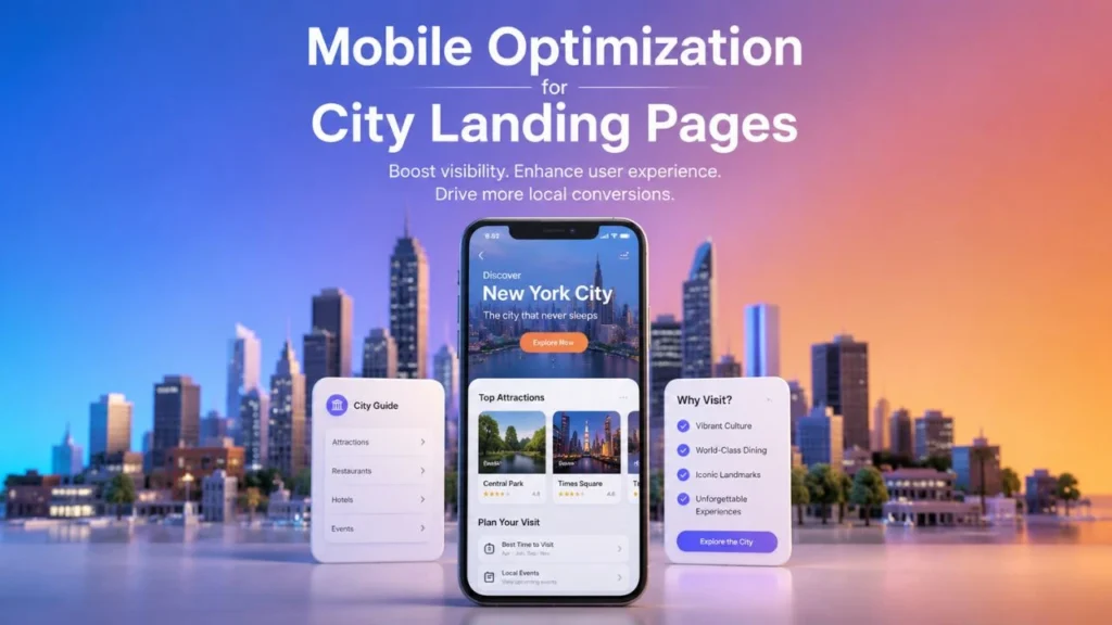 Mobile Optimization for City Landing Pages