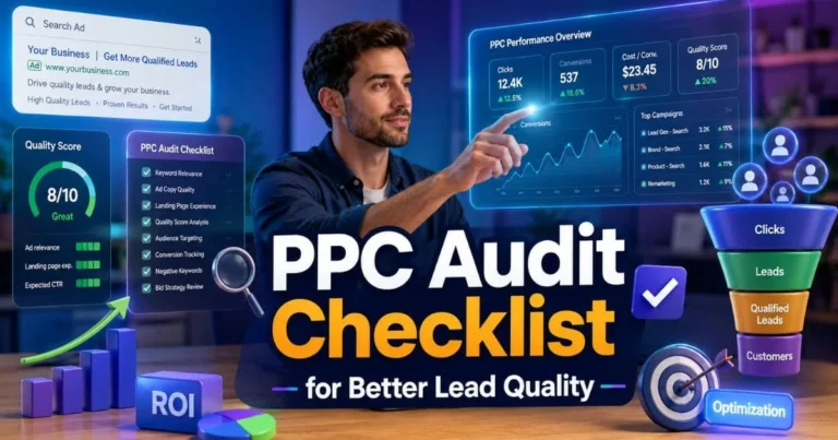 PPC Audit Checklist for Better Lead Quality