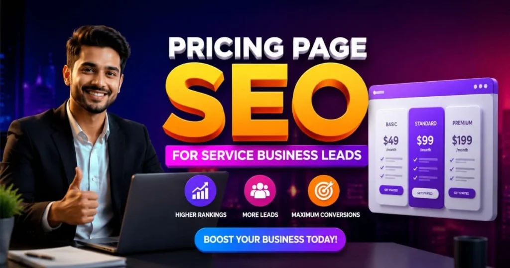 Pricing Page SEO for Service Business Leads