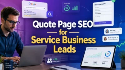 Quote Page SEO for Service Business Leads