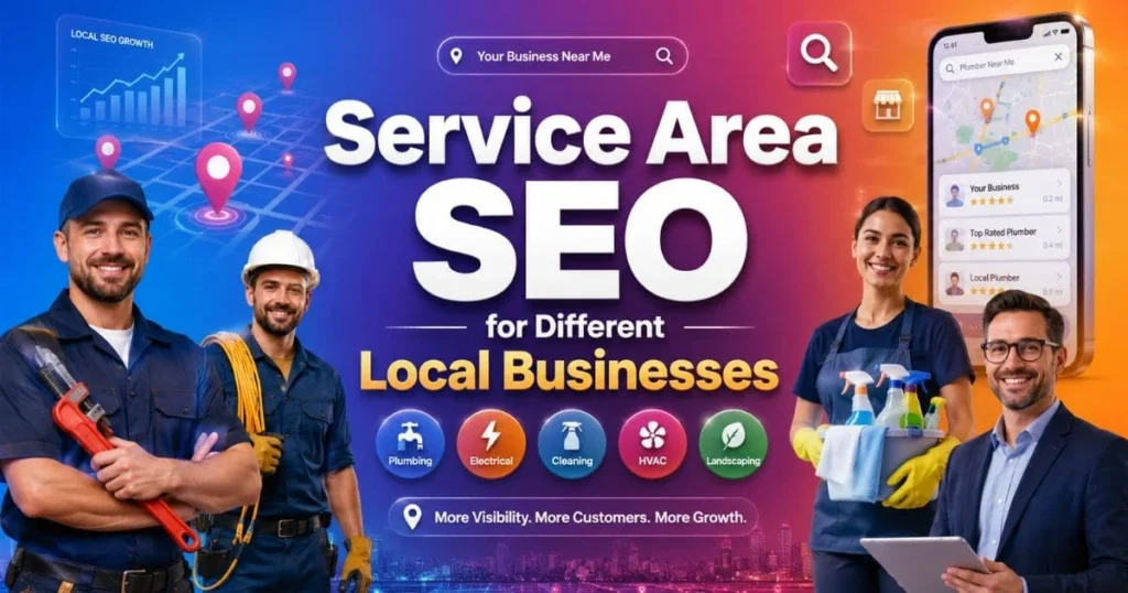 Service Area SEO for Different Local Businesses